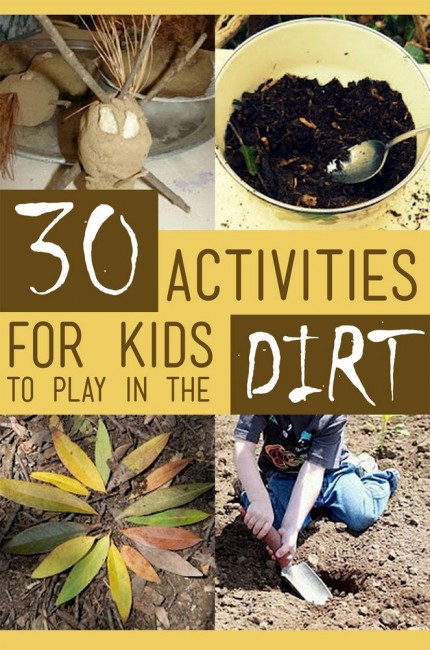 Fun Activities for Kids to Play in the Dirt - Redeem Your Ground | RYGblog.com & HandsOnAsWeGrow.com