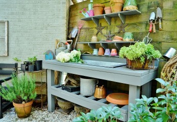 How to Build a Potting Bench (Post # 1 of 2) - Redeem Your Ground ...