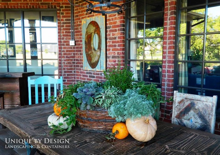 Tips for Fall Container Gardening...Helen Weis | Unique by Design & Redeem Your Ground | RYGblog.com