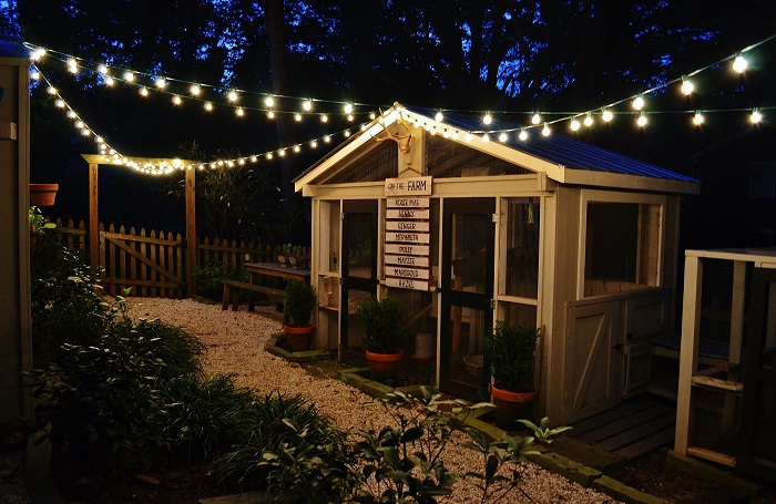 Let there be light...string lights - Redeem Your Ground | RYGblog.com