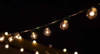 Let there be light...string lights - Redeem Your Ground | RYGblog.com