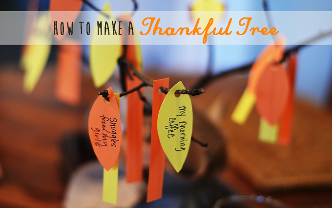 How to Make a Thankful Tree - Redeem Your Ground | RYGblog.com