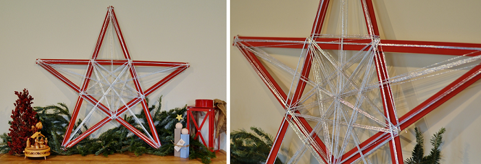 How to Make a Star Christmas Card Holder - Redeem Your Ground | RYGblog.com