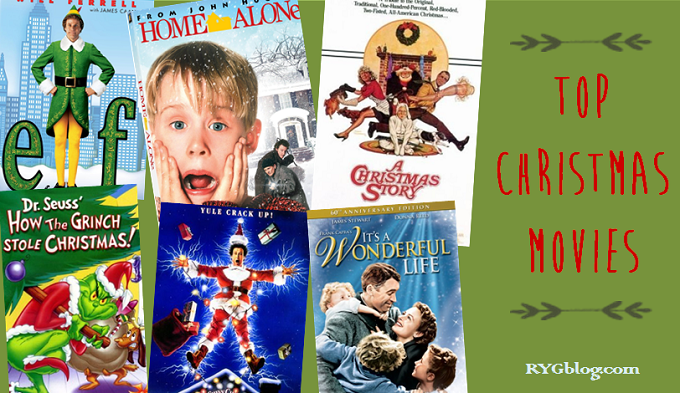 Top Christmas Movies - Redeem Your Ground | RYGblog.com