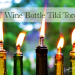 Declaring War on Mosquitoes | DIY Wine Bottle Tiki Torch