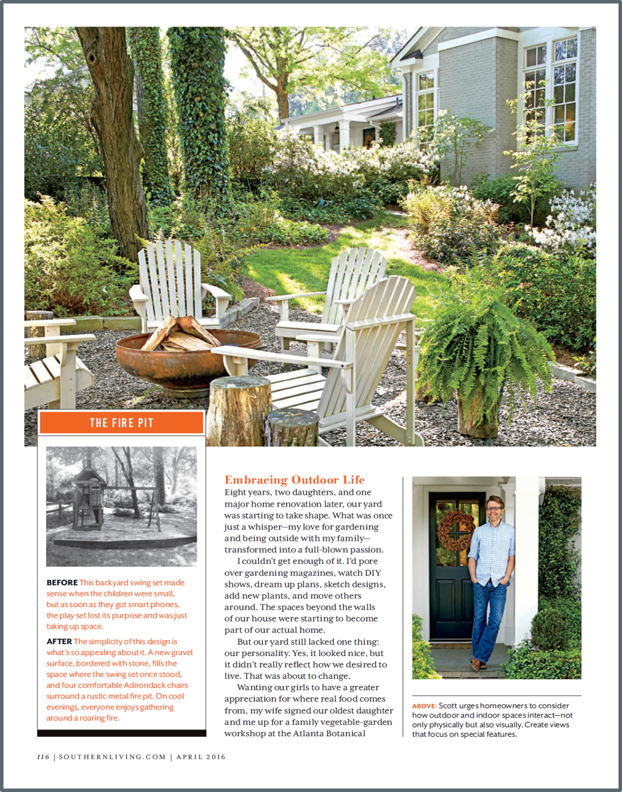 Redeem Your Ground Article in Southern Living | Redeem Your Ground | www.RedeemYourGround.com